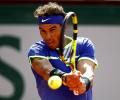 French Open PIX: Nadal, Djokovic advance; Kvitova crashes out