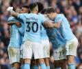 EPL PHOTOS: Man City continue winning streak, Tottenham edge past Palace