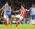 EPL: Brighton recover twice to salvage 2-2 draw with Stoke