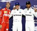 F1: Bottas takes pole in Abu Dhabi