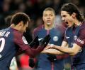 Football Briefs: Neymar, Cavani strike again as PSG go 10 points clear