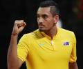 Kyrgios has a big serve and bigger heart