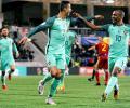 PHOTOS: Substitute Ronaldo rescues Portugal; Matuidi puts France in control