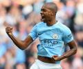 EPL PHOTOS: Manchester City hit seven; United held and Chelsea lose