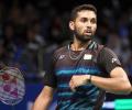 Prannoy stuns Chong Wei; Saina, Srikanth too in last 8 at Denmark