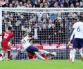 EPL PICS: Kane scores twice as Tottenham crush Liverpool