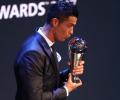 PIX: Ronaldo beats Messi again to retain FIFA world best player award