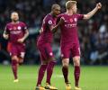 EPL PIX: Man City surge on, United sink Spurs to stay second