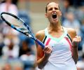 US Open PIX: Pliskova survives scare, Thiem eases through