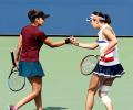 Sania and China's Peng enter US Open semis