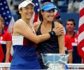 Hingis wins second Slam in two days!