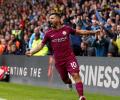 EPL PHOTOS: City hit Watford for a six, Liverpool struggle