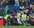 Real Madrid stunned by last-gasp Sanabria header for Betis