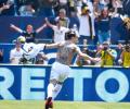 Zlatan shines on debut as Galaxy battle back to beat LAFC