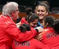 Manika Batra leads India to historic table tennis gold at CWG