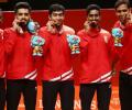 India seal second table tennis gold