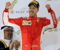 Vettel wins Bahrain Grand Prix, Hamilton third