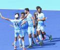 India down Malaysia to enter men's hockey semis