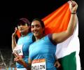 Punia wins silver, Dhillon bronze in discus throw