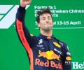 Red Bull's Ricciardo wins Chinese Grand Prix