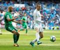 Real Madrid labour to win over Leganes without Ronaldo, Ramos