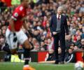 EPL: Fellaini header condemns Wenger to Old Trafford defeat