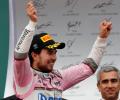 Force India's Perez hails best laps of his F1 career