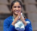 Congratulate Vinesh on her historic wrestling gold