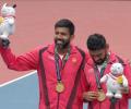 Asian Games: Bopanna-Sharan crush Kazakhs to win men's doubles gold