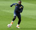 Usain Bolt ready to play for his footballing future