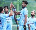 India thrash Lanka 20-0 in yet another goalfest, face Malaysia in men's hockey semis