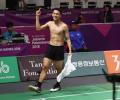 Giant-killer Jonatan Christie ends Indonesia's badminton gold drought