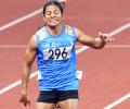 Asiad athletics: Dutee bags second medal, wins 200m silver