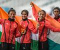 PIX: India women's 4x400m relay team win gold; men bag silver