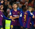 La Liga PHOTOS: Barcelona reclaim top spot; Atletico salvage draw at Girona