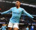 EPL PIX: City back on top as Jesus double sinks Everton