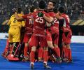 Belgium beat Netherlands in shootout to win hockey World Cup