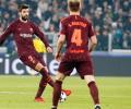 Football Briefs: Pique silences critics; Higuain scores hat-trick