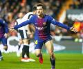 Football Briefs: Coutinho scores first Barca goal to put club in Copa final