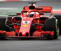 F1 PHOTOS: Vettel fastest in testing; Hamilton 'sacrifices' stint