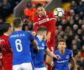 Van Dijk heads derby winner on Liverpool debut