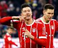 Football Briefs: Bayern stretch Bundesliga lead with win over Bremen