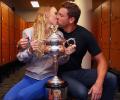 Hugs all round as Wozniacki completes return from wilderness