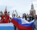 PICS: Russia parties as Spain shoot-out win keeps World Cup dream alive