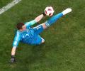 Russian keeper thanks God for luck against Spain