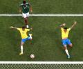 World Cup: Neymar dazzles and disappoints as Brazil reach quarters