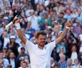 Wawrinka upsets Dimitrov after girlfriend Vekic ousts Stephens