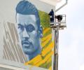 World Cup diary: Neymar joins Messi and Ronaldo in Kazan mural club