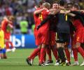 WC PIX: Belgium hold off Brazil fightback to reach semis