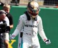 Emotional Hamilton on pole for home British GP